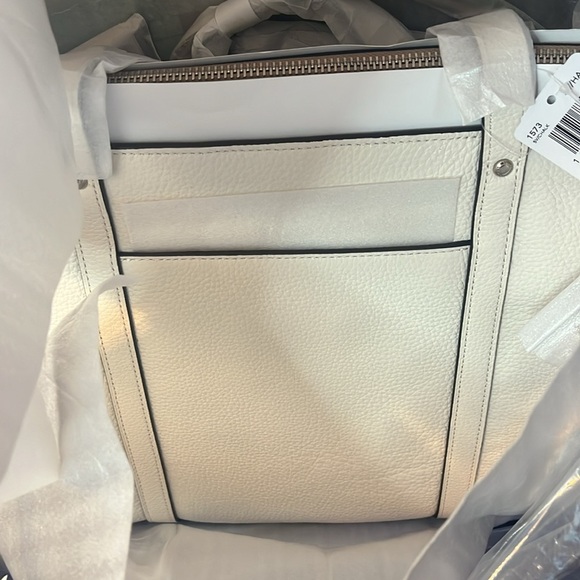 Coach Leather May Tote - Chalk - Picture 9 of 13